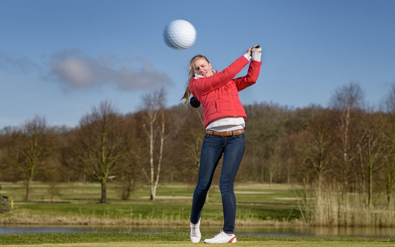 Golf en Hiver: Exercice pour améliorer sa frappe de balle
