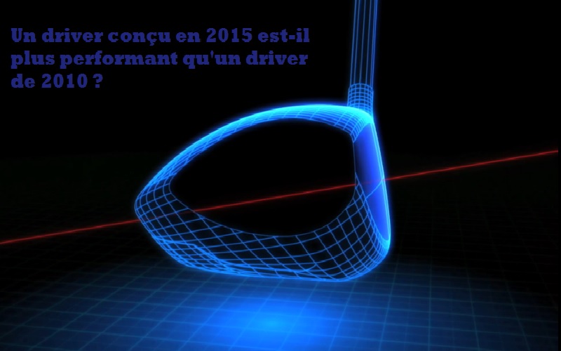 Etude sur le matériel de golf et la progression des drivers depuis 2012