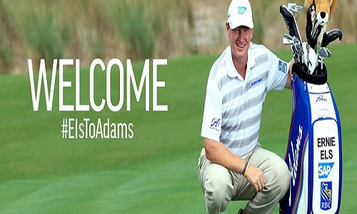 Ernie Els intègre le giron Adams Golf !