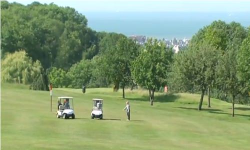 Le golf hôtel Barrière de Deauville : vue sur la Manche !