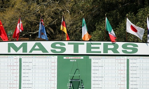 L'ombre de Tiger Woods plane sur le leaderboard du Masters