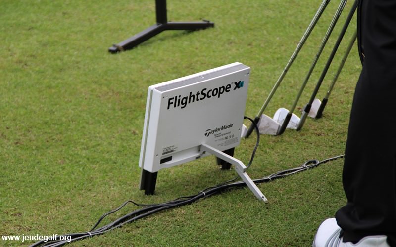 Flightscope utilisé sur le stand TaylorMade à Orlando