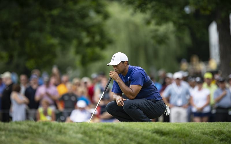 Tiger Woods à la recherche de son meilleur putting avant l’US Open