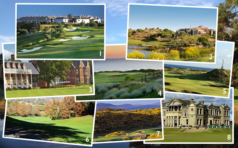 Les 8 meilleurs resorts de golf