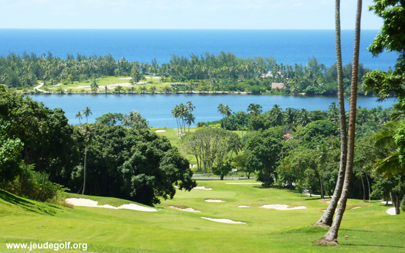 Golf en Polynésie, Tahiti et Moorea