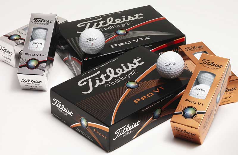 Nouvelles balles de golf Titleist Pro V1 et Pro V1x