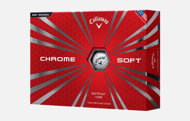Nouvelle balle de golf Callaway Chrome Soft