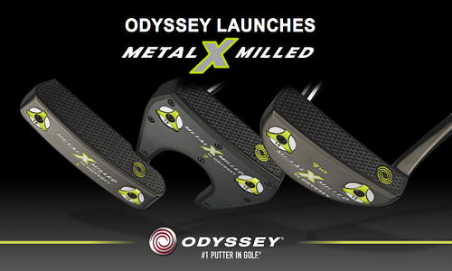 Nouvelle gamme de putters Metal-X Milled par Odyssey