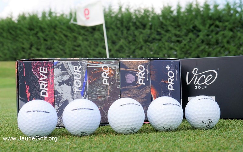Balles de golf VICE: Jusqu'au bout du concept marketing?