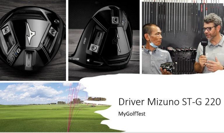 MyGolfTest : L’essai exclusif du Driver Mizuno ST-G 220 au studio
