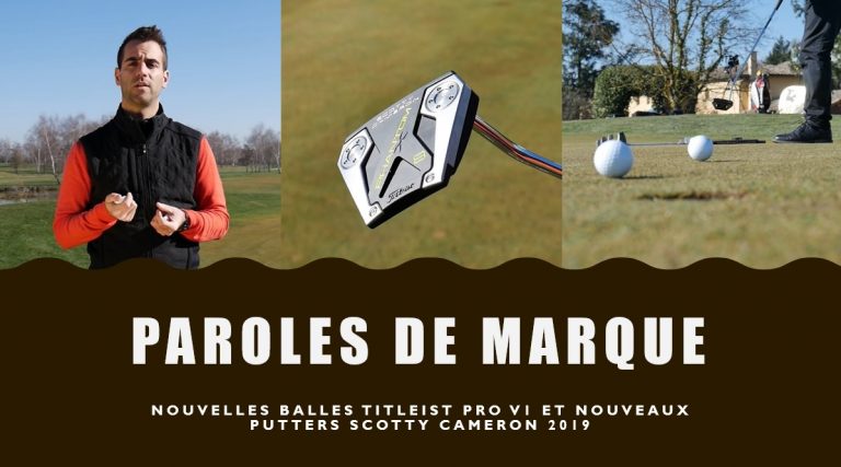 Benoit Delcambre présente les nouveaux putters Scotty Cameron