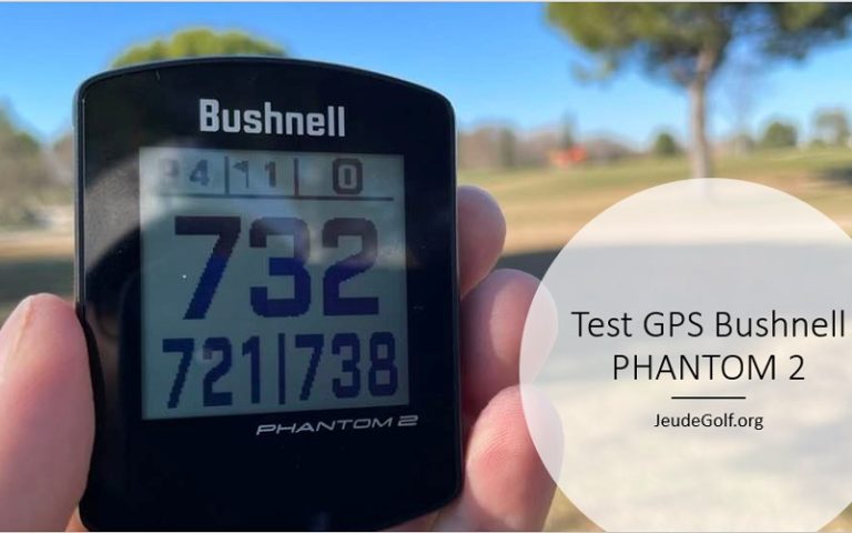 Test du GPS portable Bushnell Phantom 2