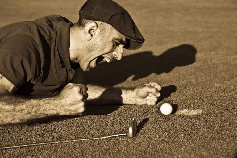 Quel est le problème n°1 des amateurs de golf sur le parcours ?
