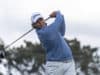 Aldrich Potgieter en plein swing avec un driver lors du Farmers Insurance Open à Torrey Pines