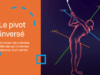 Illustration biomécanique d’un golfeur montrant l’erreur de pivot inversé, avec des angles de rotation corporelle mesurés par technologie 3D.