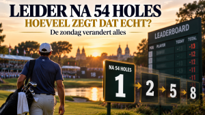 Leider na 54 holes: waarom de laatste ronde alles kan veranderen