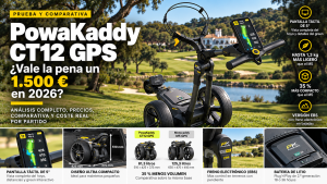 PowaKaddy CT12 GPS en 2026: ¿merece la pena un carro eléctrico de 1.400 euros?