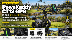 PowaKaddy CT12 GPS in 2026: is een elektrische trolley van 1.500 euro nog de moeite waard?