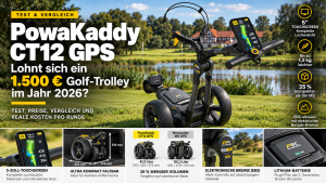 PowaKaddy CT12 GPS 2026: Lohnt sich ein Elektrotrolley für rund 1.500 Euro noch?