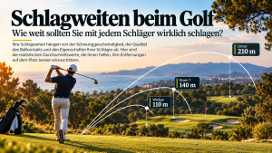 Schlagweiten beim Golf: Wie weit sollten Sie mit jedem Schläger wirklich schlagen?