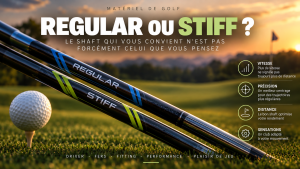Shaft de golf : regular, stiff, graphite ou acier, comment choisir sans se tromper ?