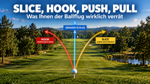 Slice, Hook, Push, Pull: Was Ihnen der Ballflug wirklich über den Treffmoment verrät