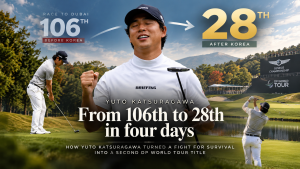From 106th to 28th in four days: Yuto Katsuragawa turned a fight for survival into a victory